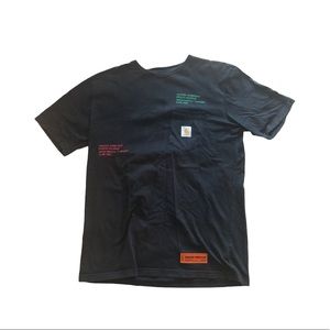 Carhartt Heron Preston T Shirt Large Black Rep